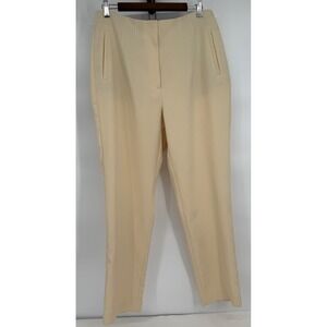 Biltmore Womens Tan Tapered Dress Pants Stretch Professional Slacks Sz 10 NEW